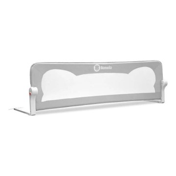 Lionelo - Barrière de sécurité pour lit EVA gris
