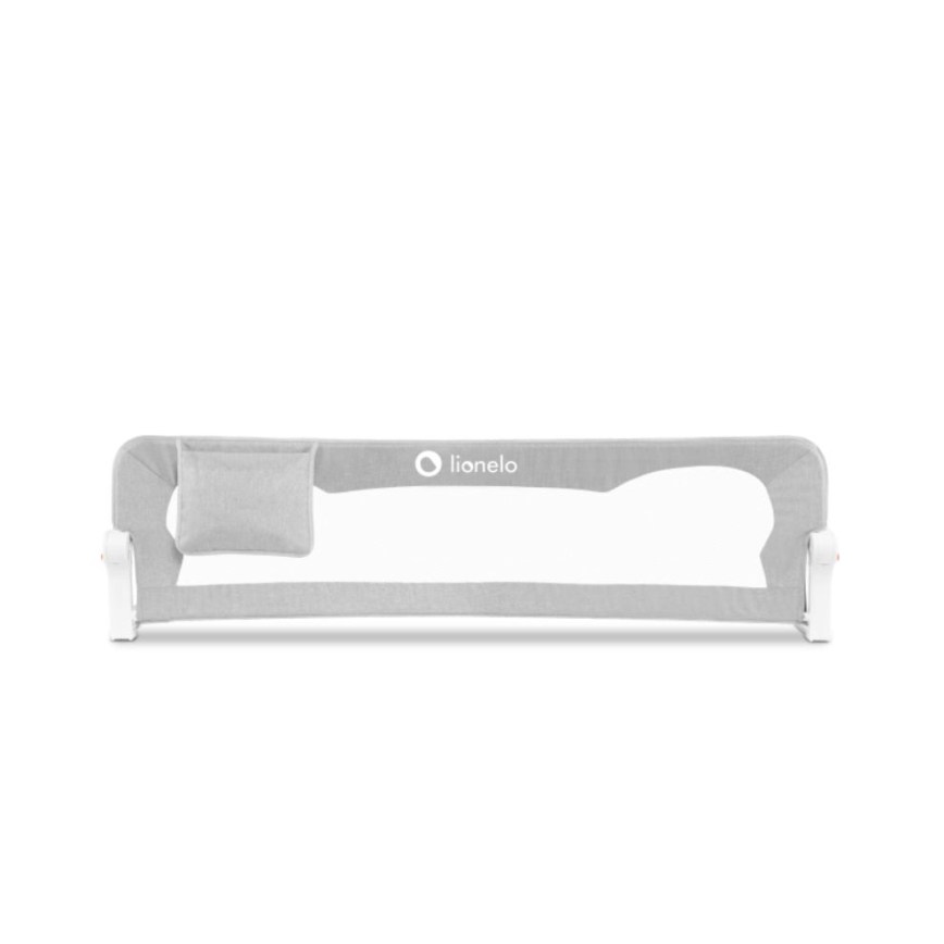 Lionelo - Barrière de sécurité pour lit EVA gris