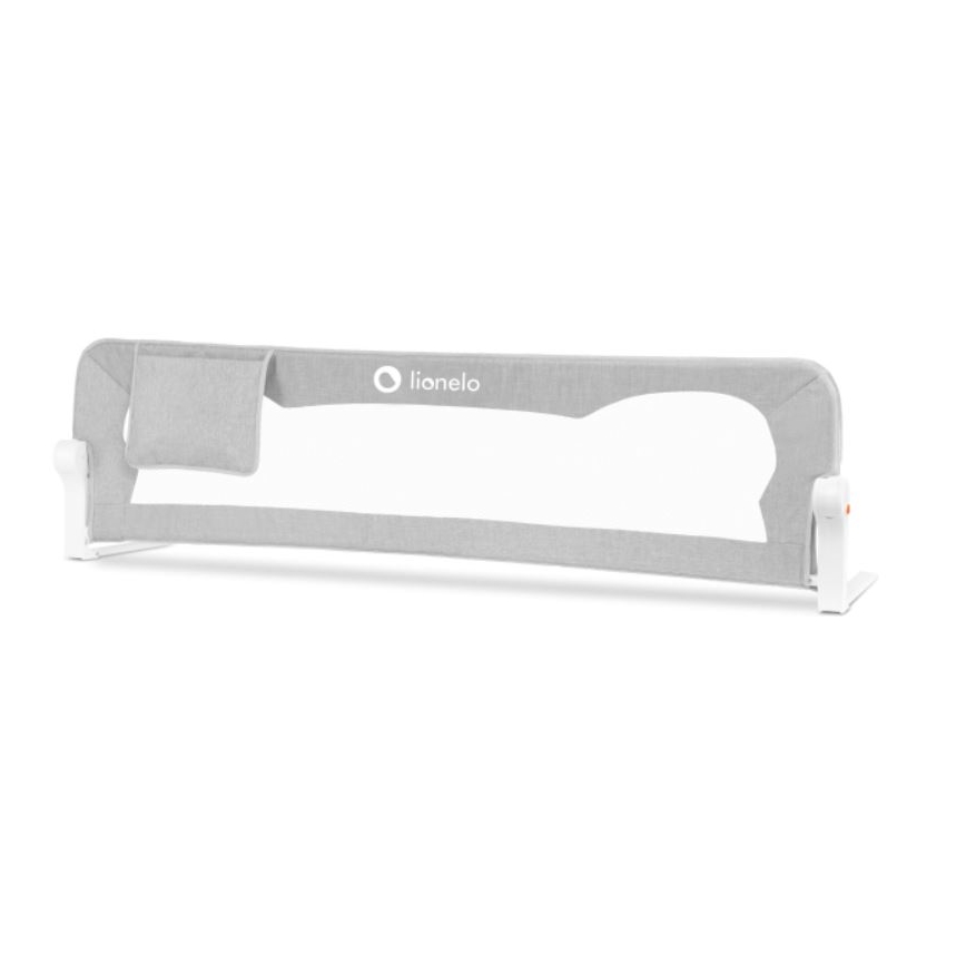 Lionelo - Barrière de sécurité pour lit EVA gris