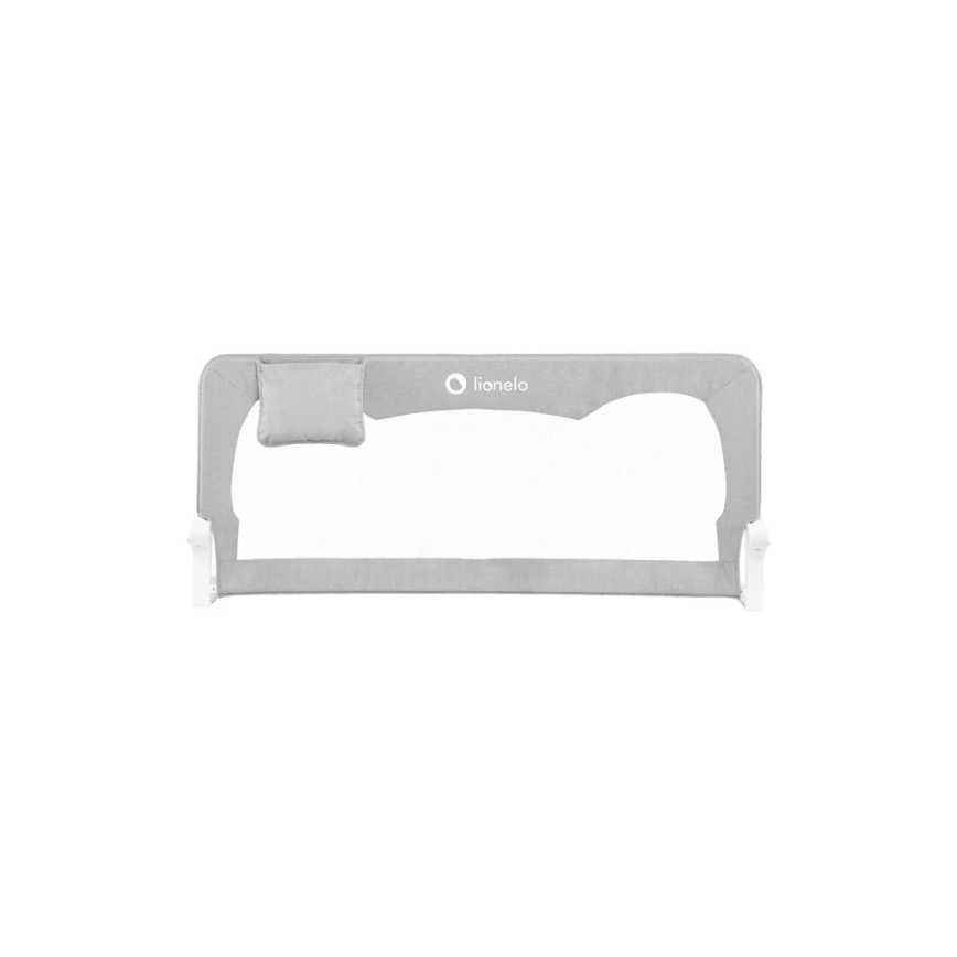 Lionelo - Barrière de sécurité pour lit HANNA Gris mélangé
