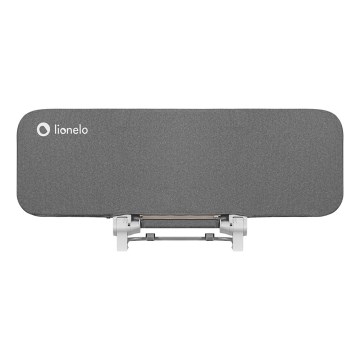 Lionelo - Barrière de sécurité pour lit LORA gris foncé