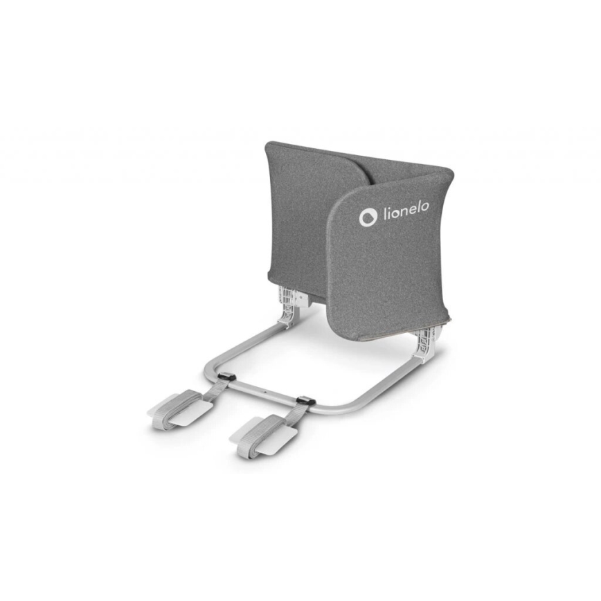 Lionelo - Barrière de sécurité pour lit LORA gris foncé