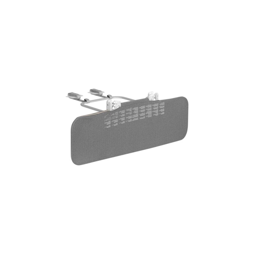 Lionelo - Barrière de sécurité pour lit LORA gris foncé