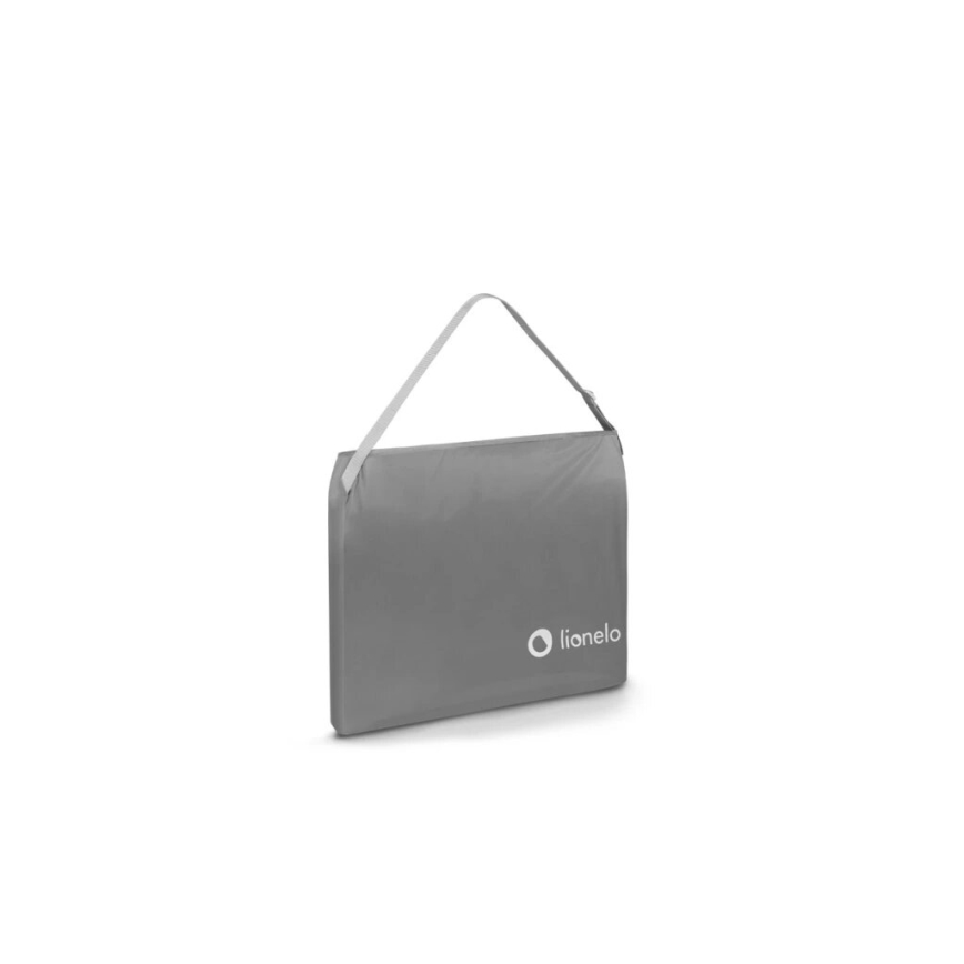 Lionelo - Barrière de sécurité pour lit LORA gris foncé