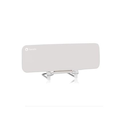 Lionelo - Barrière de sécurité pour lit LORA gris