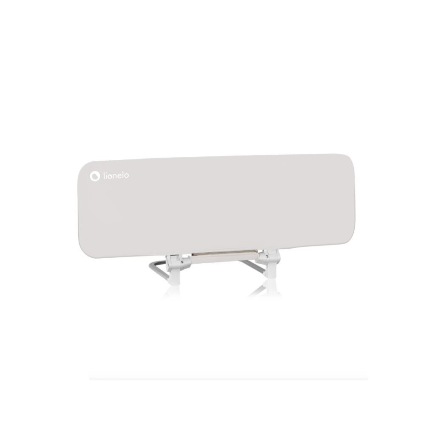 Lionelo - Barrière de sécurité pour lit LORA gris