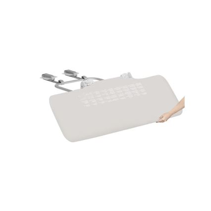 Lionelo - Barrière de sécurité pour lit LORA gris