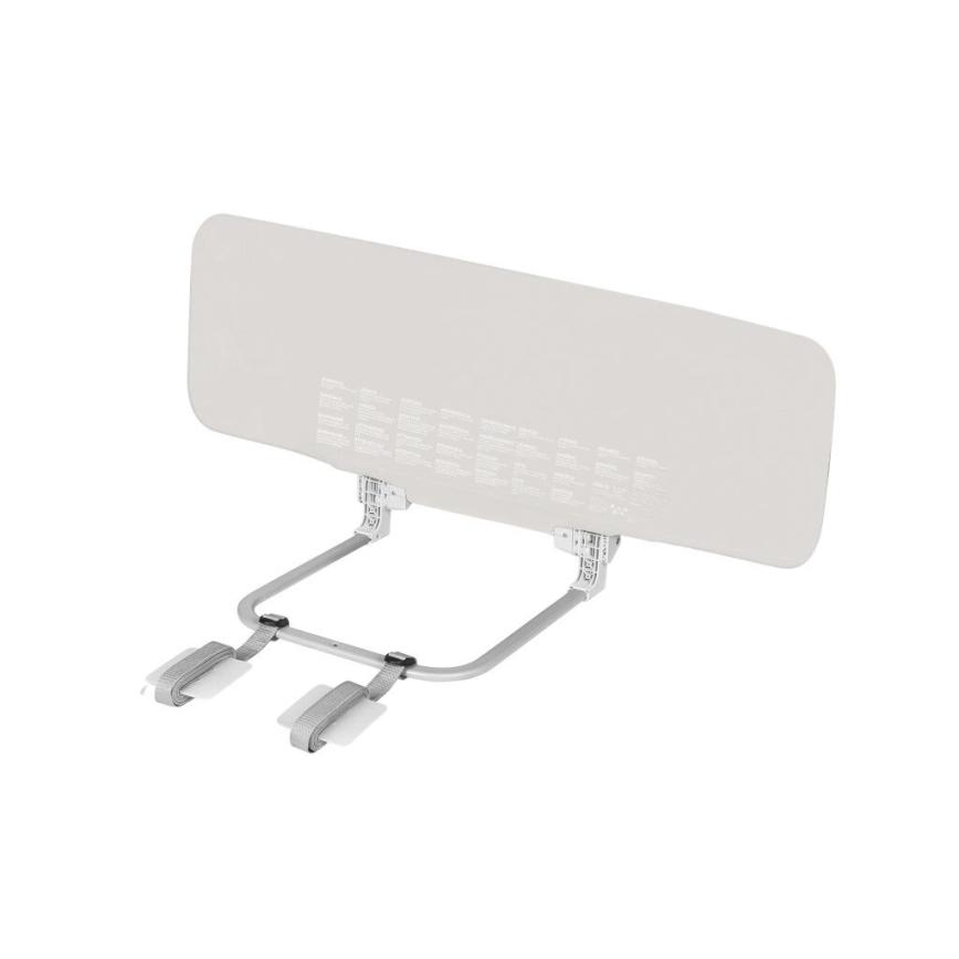 Lionelo - Barrière de sécurité pour lit LORA gris