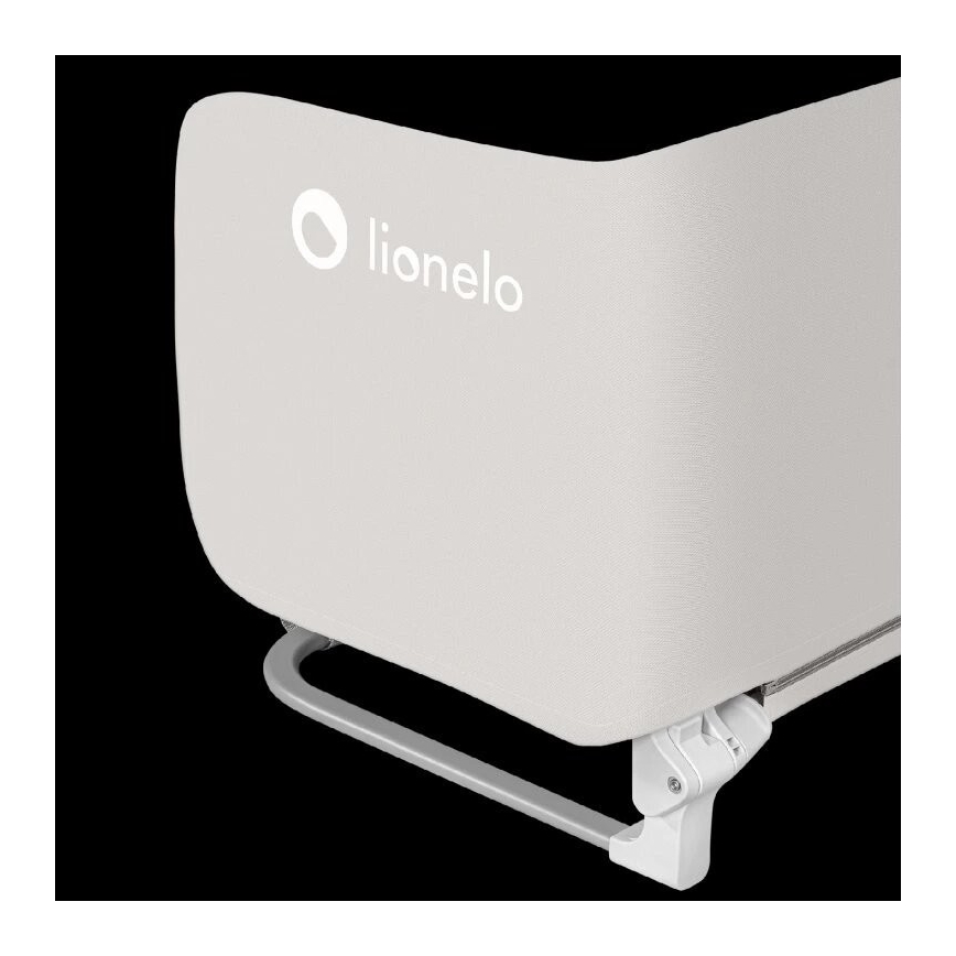 Lionelo - Barrière de sécurité pour lit LORA gris
