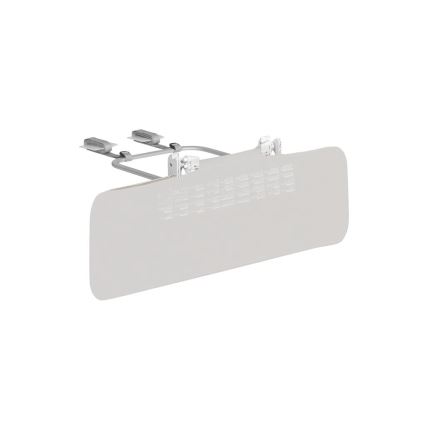 Lionelo - Barrière de sécurité pour lit LORA grise