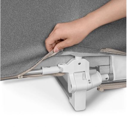Lionelo - Barrière de sécurité pour lit LORA XL gris foncé