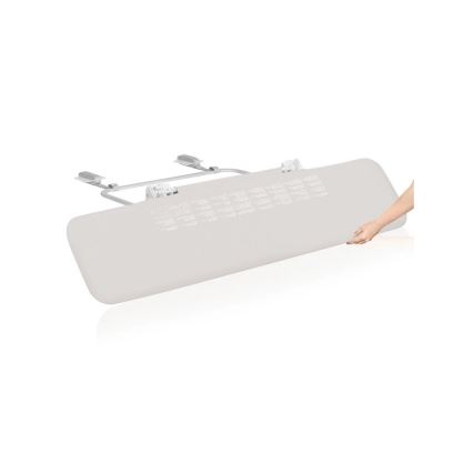 Lionelo - Barrière de sécurité pour lit LORA XL gris