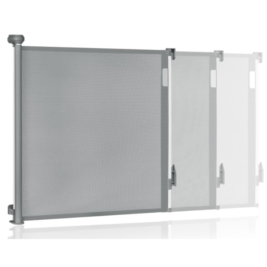 Lionelo - Barrière de sécurité THEA gris