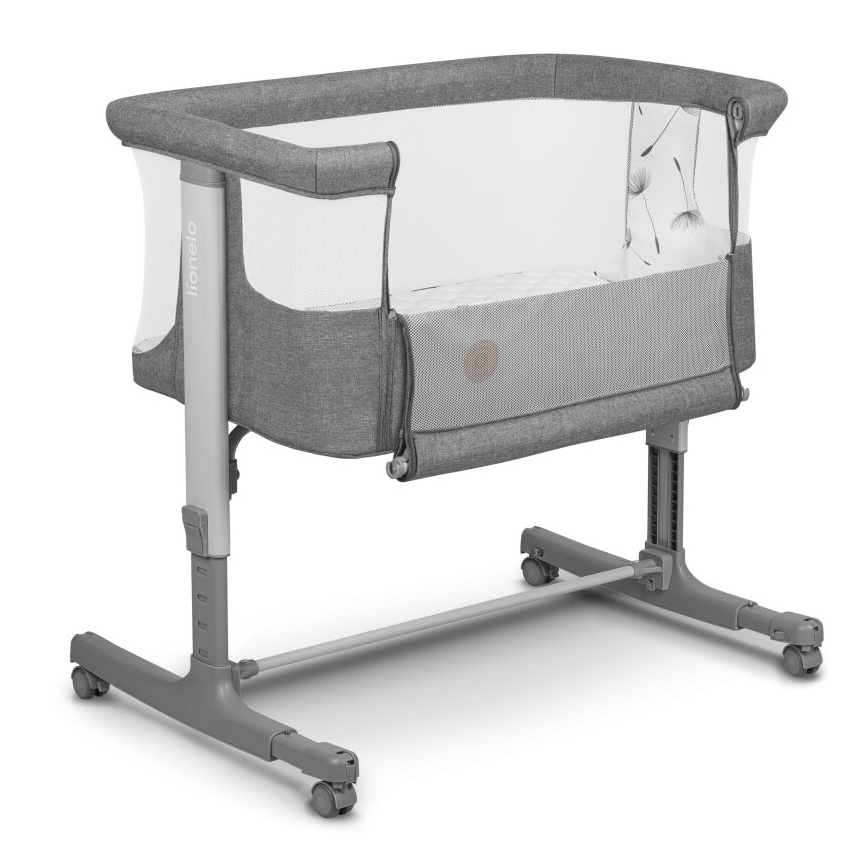 Lionelo - Berceau pour bébé 3en1 AURORA gris foncé