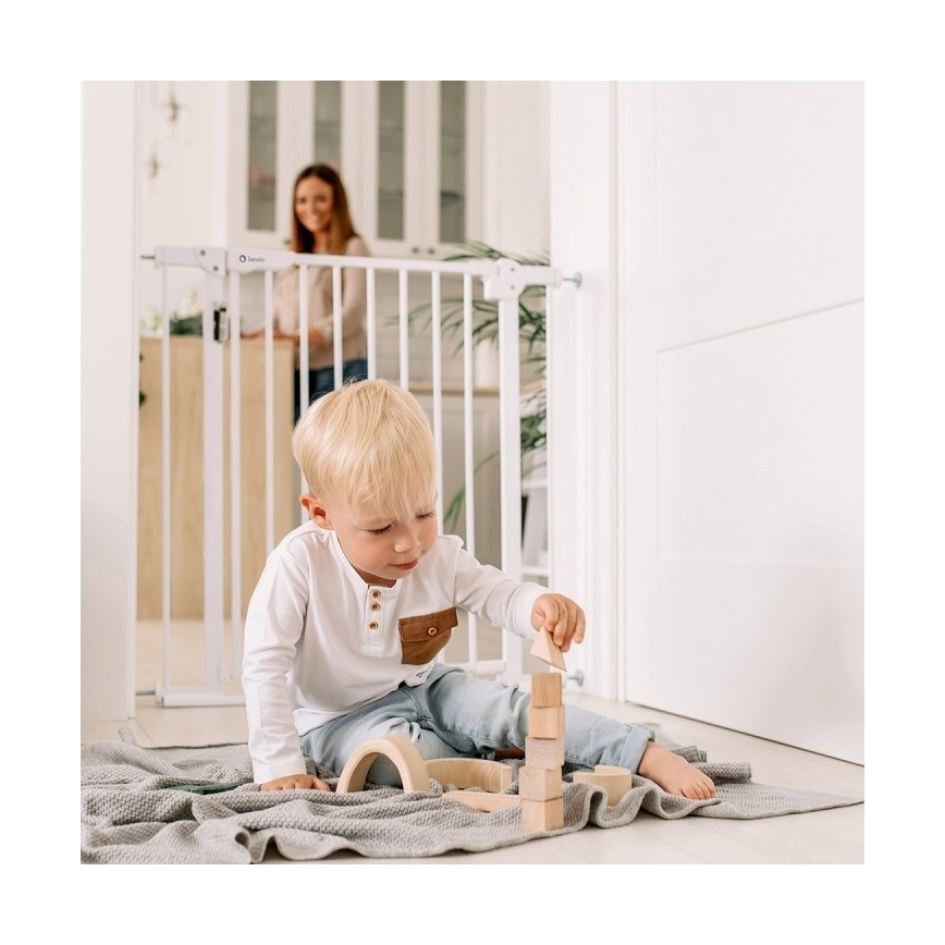 Lionelo - Beveiligingsbarrière TRUUS SLIM LED wit