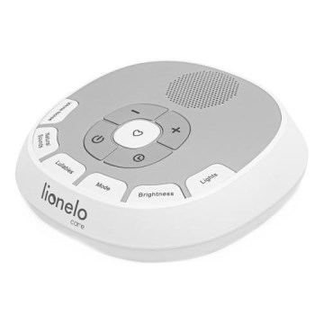 Lionelo - Boîte à musique LED RVB rechargeable avec veilleuse BABYNAP 5V/1500 mAh