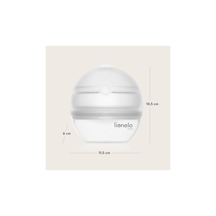 Lionelo - Borstmelkpomp 2-in-1 MILKY 60 ml