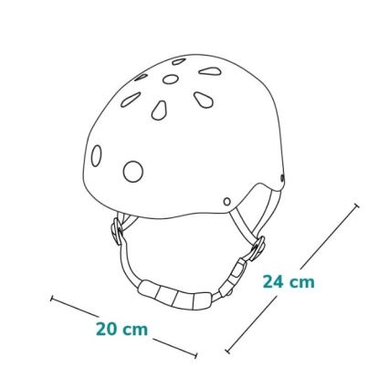 Lionelo - Casque enfant HELMET Beige Sable