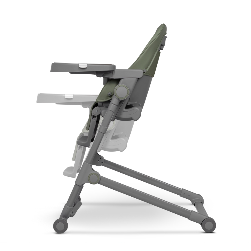 Lionelo - Chaise de repas 2 en 1 pour enfant CORA PLUS Vert olive