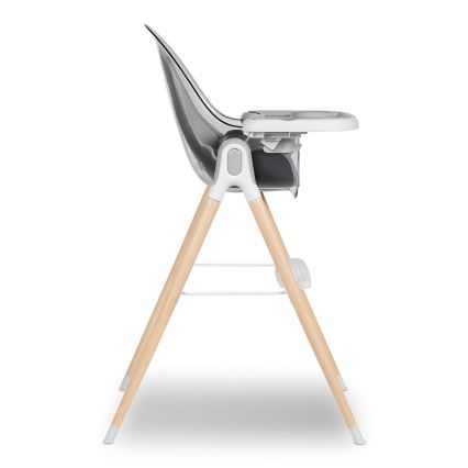 Lionelo - Chaise de repas 2 en 1 pour enfant MONA Stone