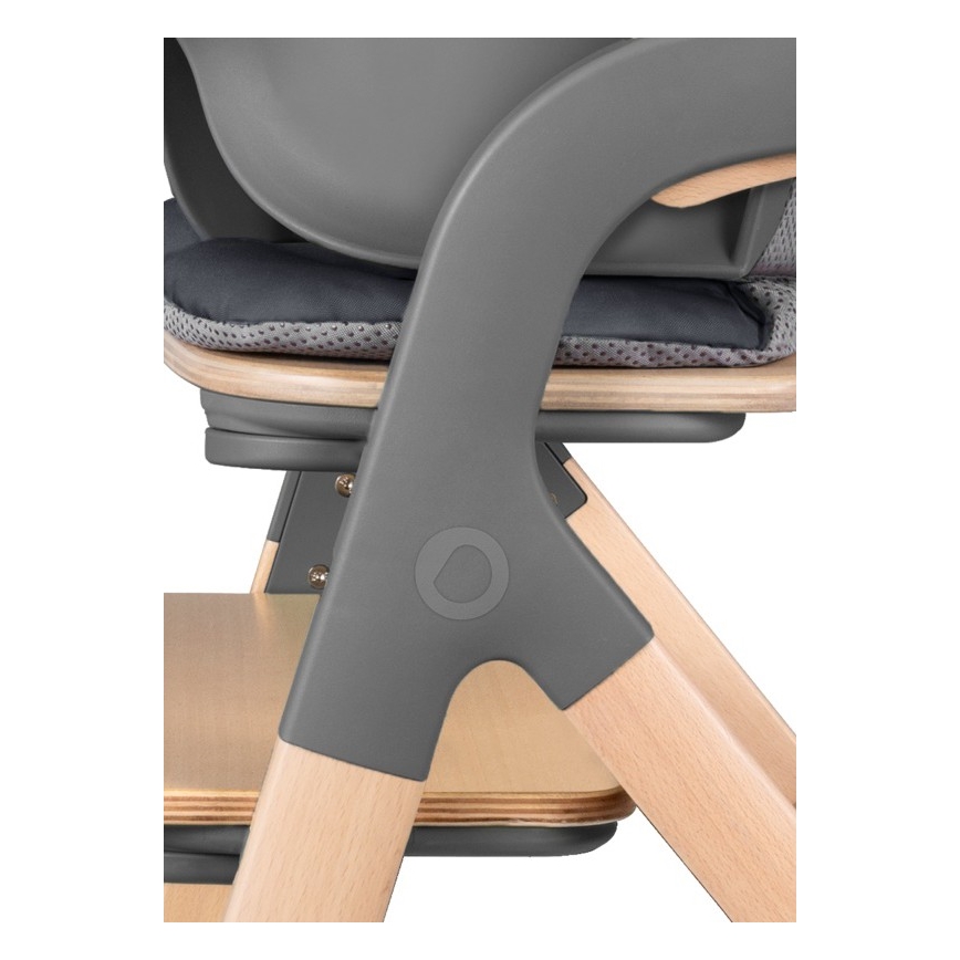 Lionelo - Chaise de repas 3 en 1 pour enfant MEGAN Bois gris