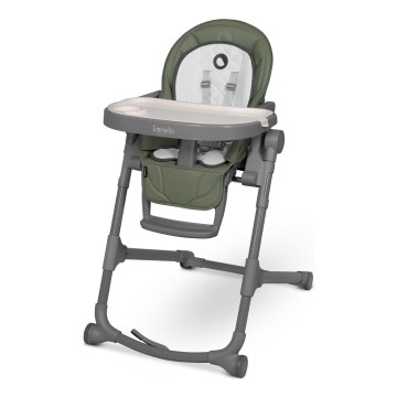 Lionelo - Chaise de repas pour enfant CORA PLUS Vert olive