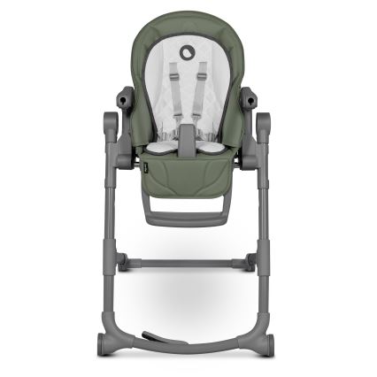 Lionelo - Chaise de repas pour enfant CORA PLUS Vert olive