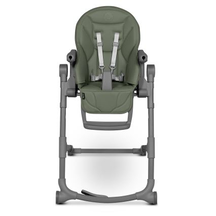 Lionelo - Chaise de repas pour enfant CORA PLUS Vert olive