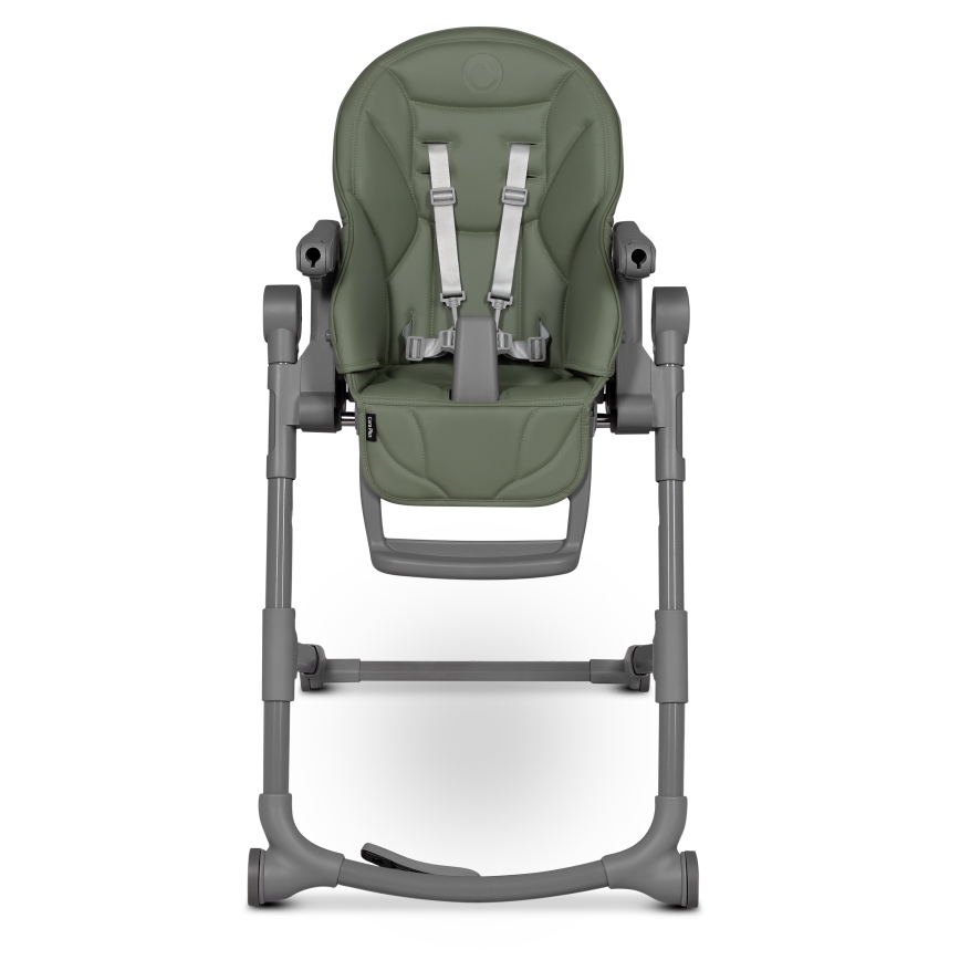 Lionelo - Chaise de repas pour enfant CORA PLUS Vert olive