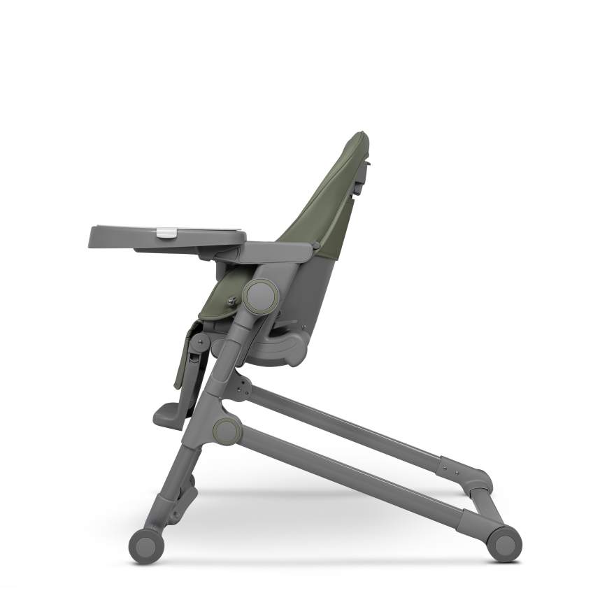 Lionelo - Chaise de repas pour enfant CORA PLUS Vert olive