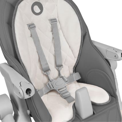 Lionelo - Chaise de repas pour enfant CORA Stone