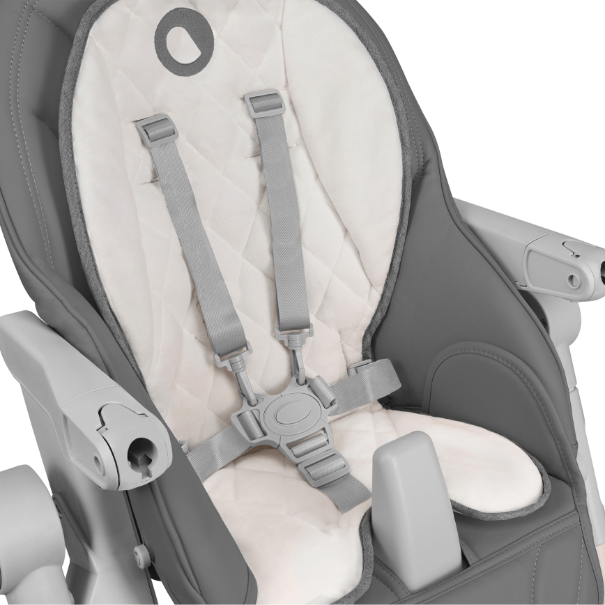 Lionelo - Chaise de repas pour enfant CORA Stone