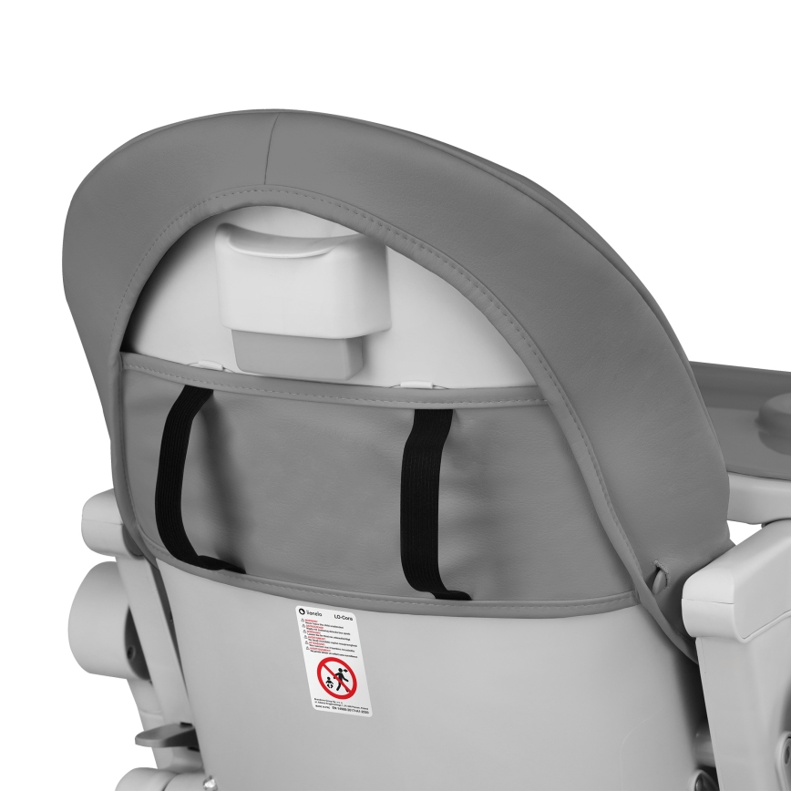 Lionelo - Chaise de repas pour enfant CORA Stone