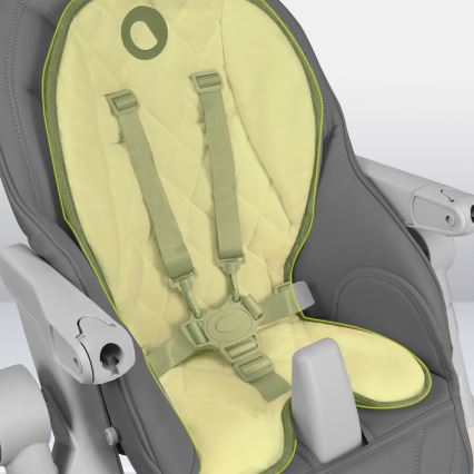Lionelo - Chaise de repas pour enfant CORA Stone