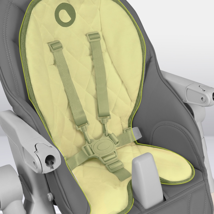 Lionelo - Chaise de repas pour enfant CORA Stone