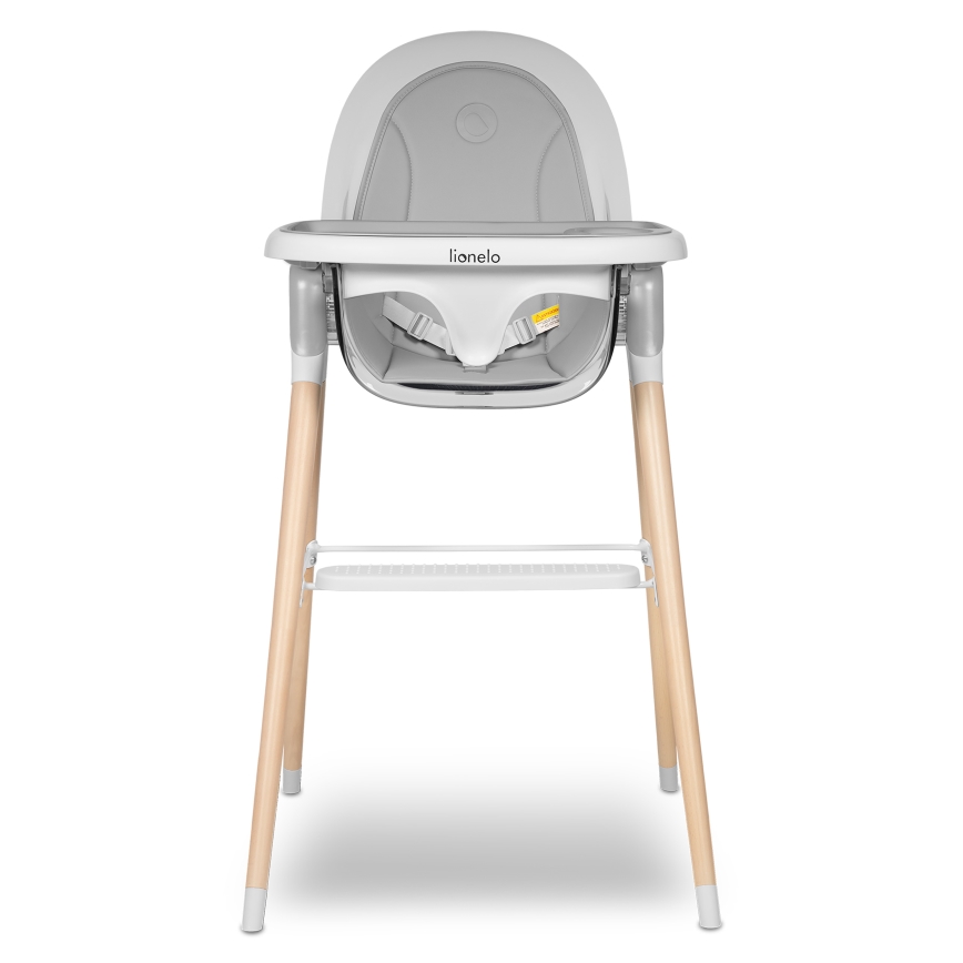 Lionelo - Chaise de repas pour enfant MONA Stone