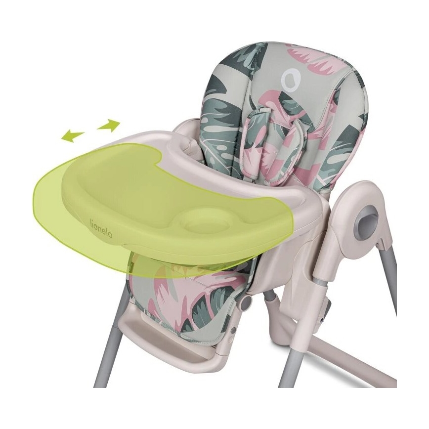 Lionelo - Chaise de repas pour enfant ZANNA beige