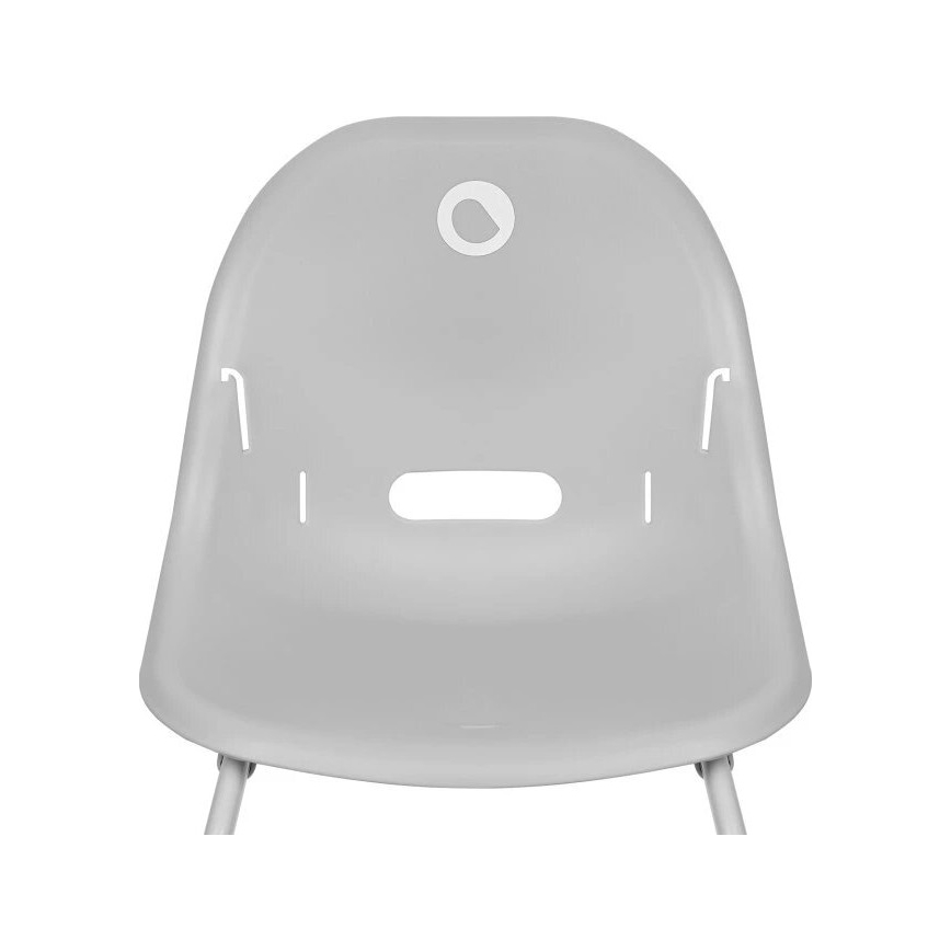 Lionelo - Chaise haute 2 en 1 pour enfant DALIA blanche/grise