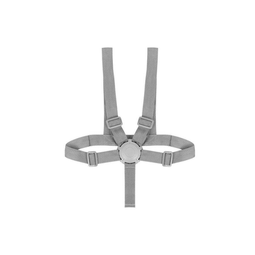 Lionelo - Chaise haute 2 en 1 pour enfant DALIA blanche/grise