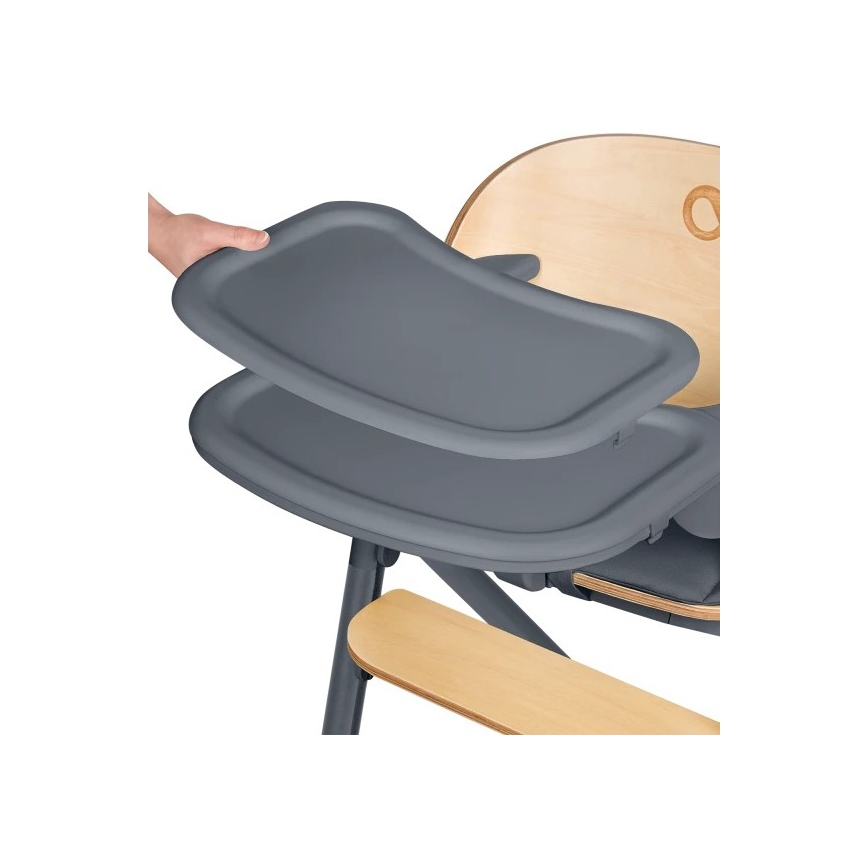 Lionelo - Chaise haute 3 en 1 CELIA Bois gris