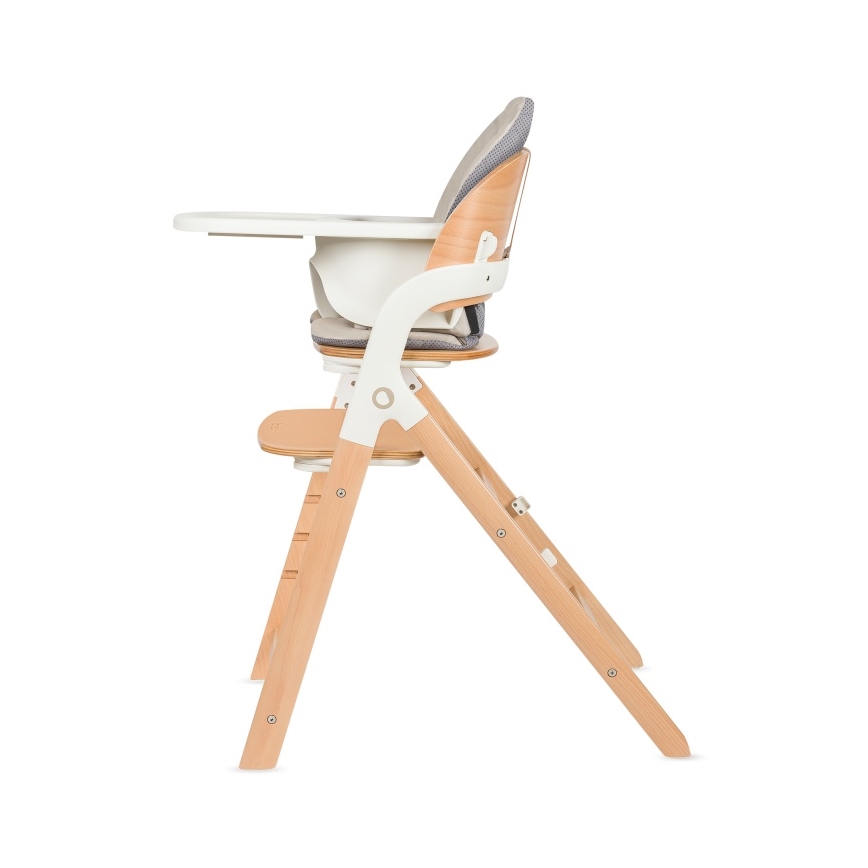 Lionelo - Chaise haute 3 en 1 pour enfant MEGAN Bois blanc