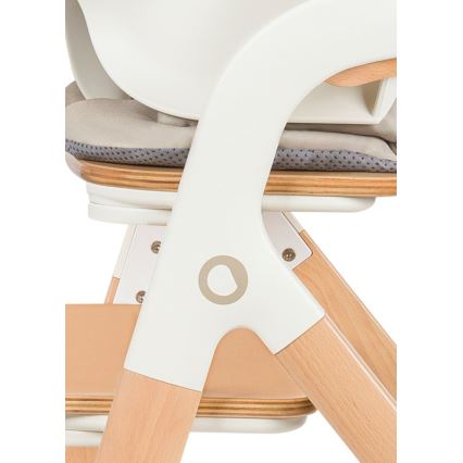 Lionelo - Chaise haute 3 en 1 pour enfant MEGAN Bois blanc