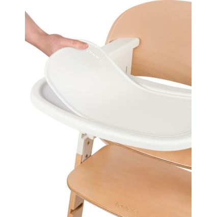 Lionelo - Chaise haute 3 en 1 pour enfant MEGAN Bois blanc