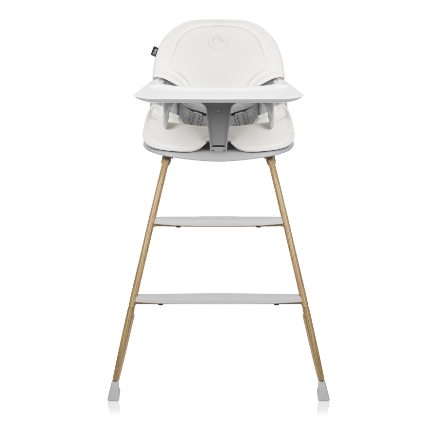 Lionelo - Chaise haute 4 en 1 pour enfant DALIA SET Gris Pierre Naturel