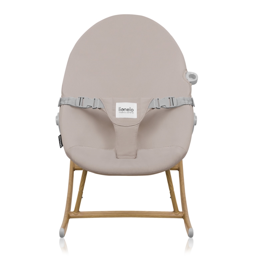 Lionelo - Chaise haute 4 en 1 pour enfant DALIA SET Gris Pierre Naturel