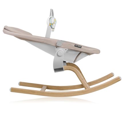 Lionelo - Chaise haute 4 en 1 pour enfant DALIA SET Gris Pierre Naturel