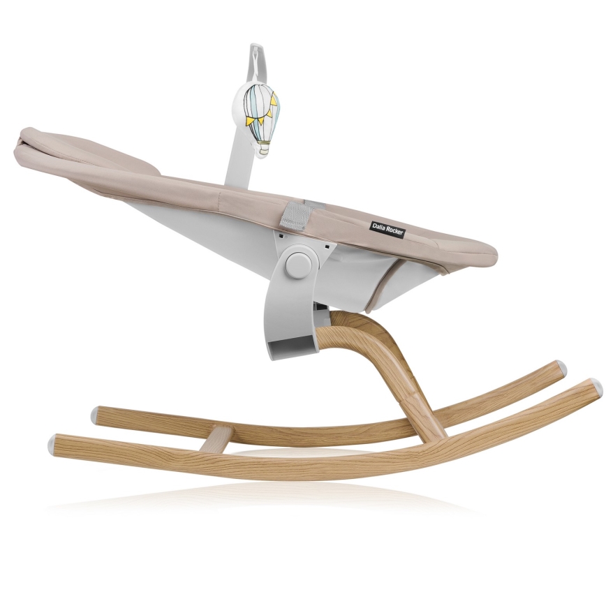 Lionelo - Chaise haute 4 en 1 pour enfant DALIA SET Gris Pierre Naturel