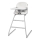 Lionelo - Chaise haute enfant 2en1 DALIA blanc/gris