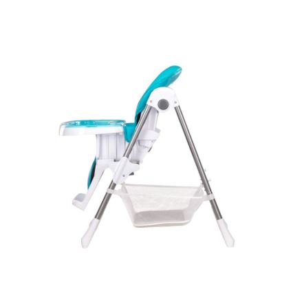 Lionelo - Chaise haute enfant LINN PLUS blanc/turquoise