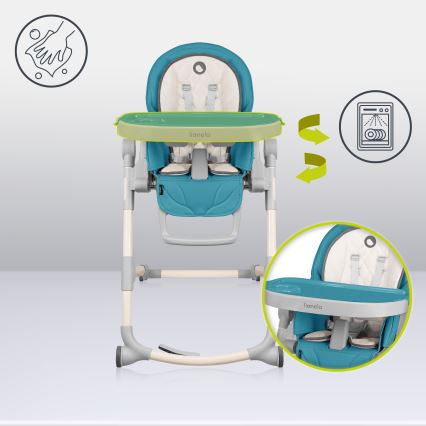 Lionelo - Chaise haute pour enfant CORA Ocean